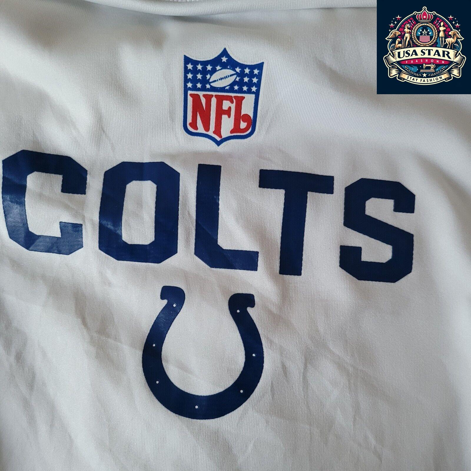 Indianapolis Colts Jersey XL by Reebok - Vintage Style, Breathable Fabric, Authentic Team Colors - USASTARFASHION