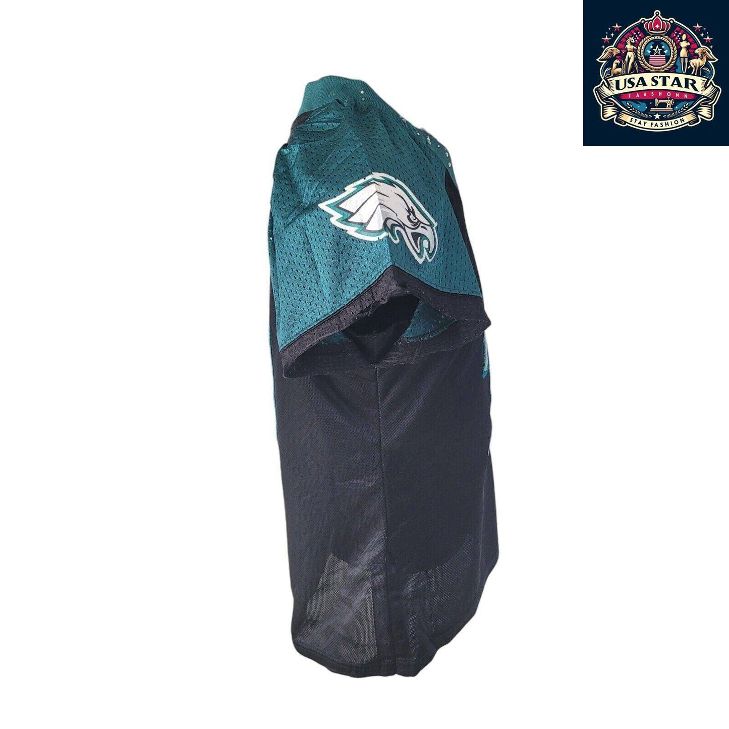 Philadelphia Eagles Jersey Women Reebok Jackson 10 – Official NFL Merchandise Size Small - USASTARFASHION