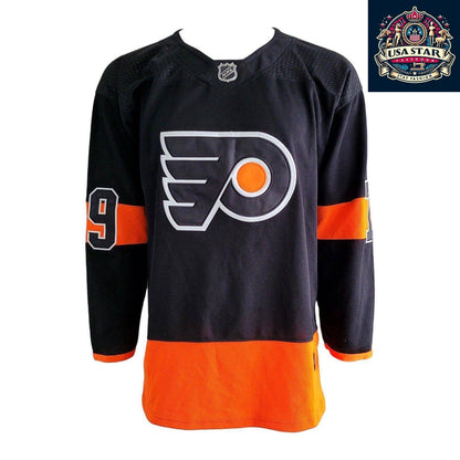 Authentic Philadelphia Flyers Jersey #79 Carter Hart Black Size 52 (XL) | Premium Comfort & Style - USASTARFASHION