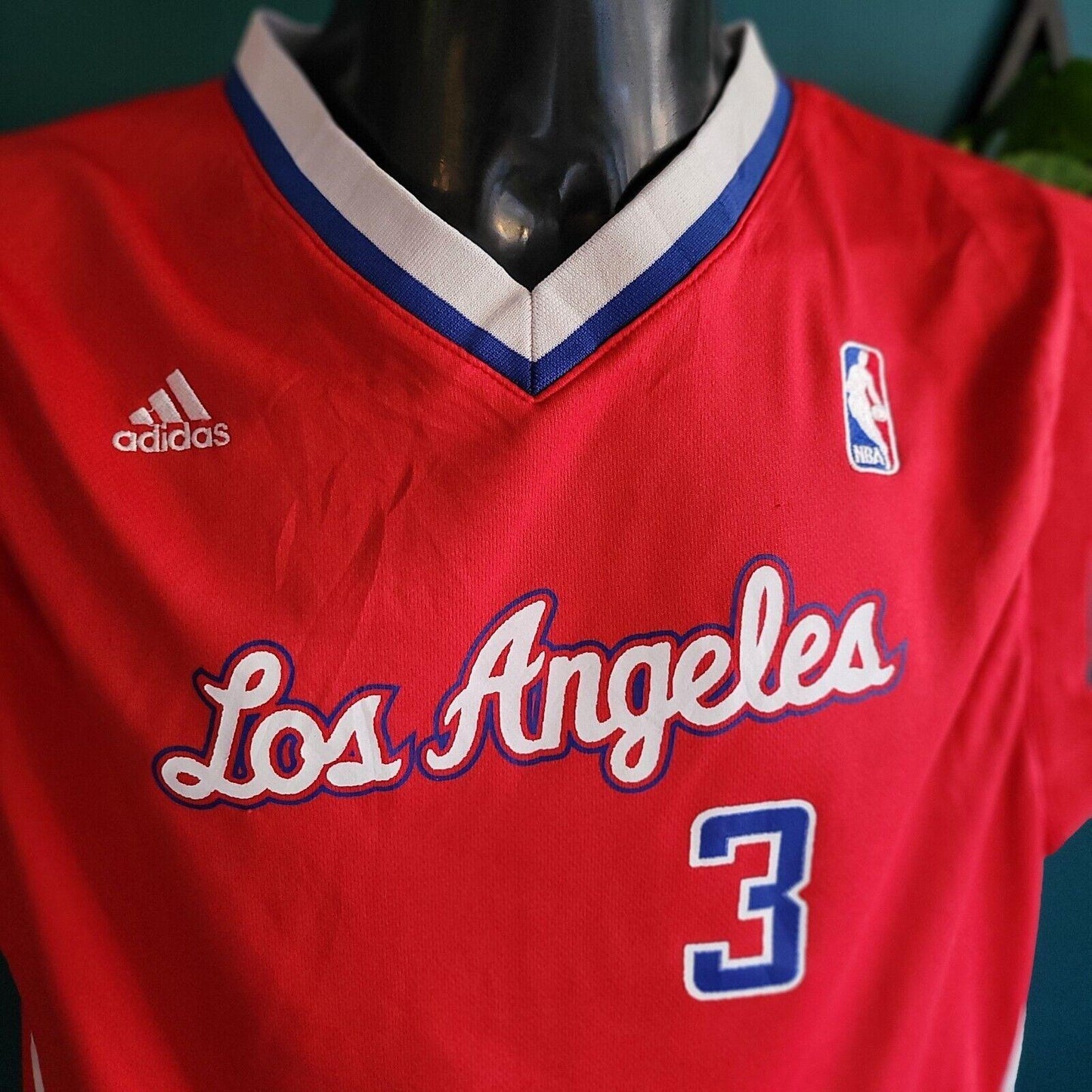 NBA Los Angeles Adidas Paul #3 XL Jersey - Premium Quality Official Gear-USASTARFASHION