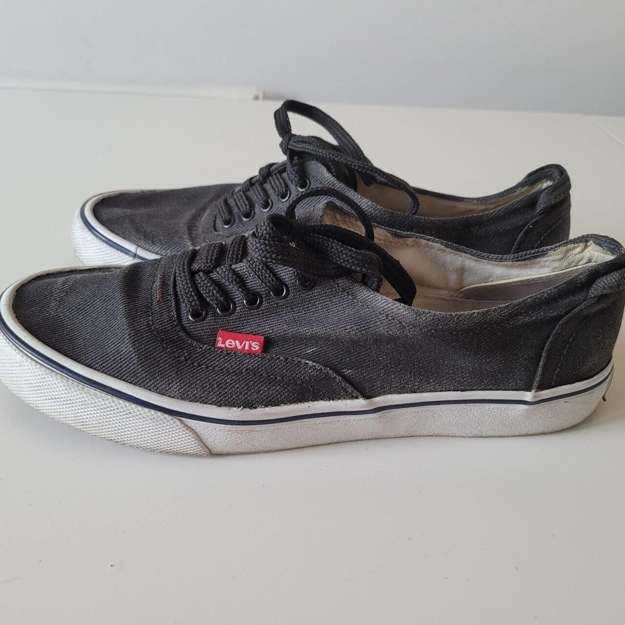 Levi's Canvas Trainers UK 7.5: Premium Comfort & Style-USASTARFASHION