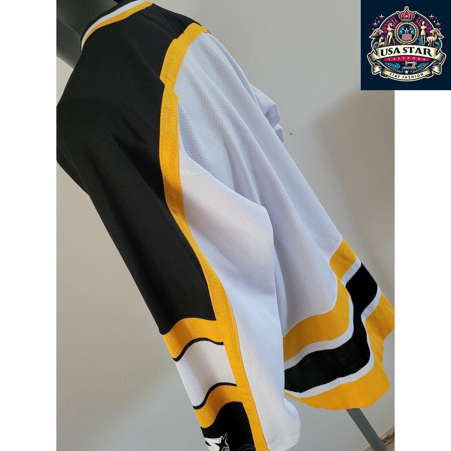 Starter NHL Jersey, Size L/XL, Vibrant Color, Breathable Fabric, Perfect for Game Days and Active Wear - USASTARFASHION