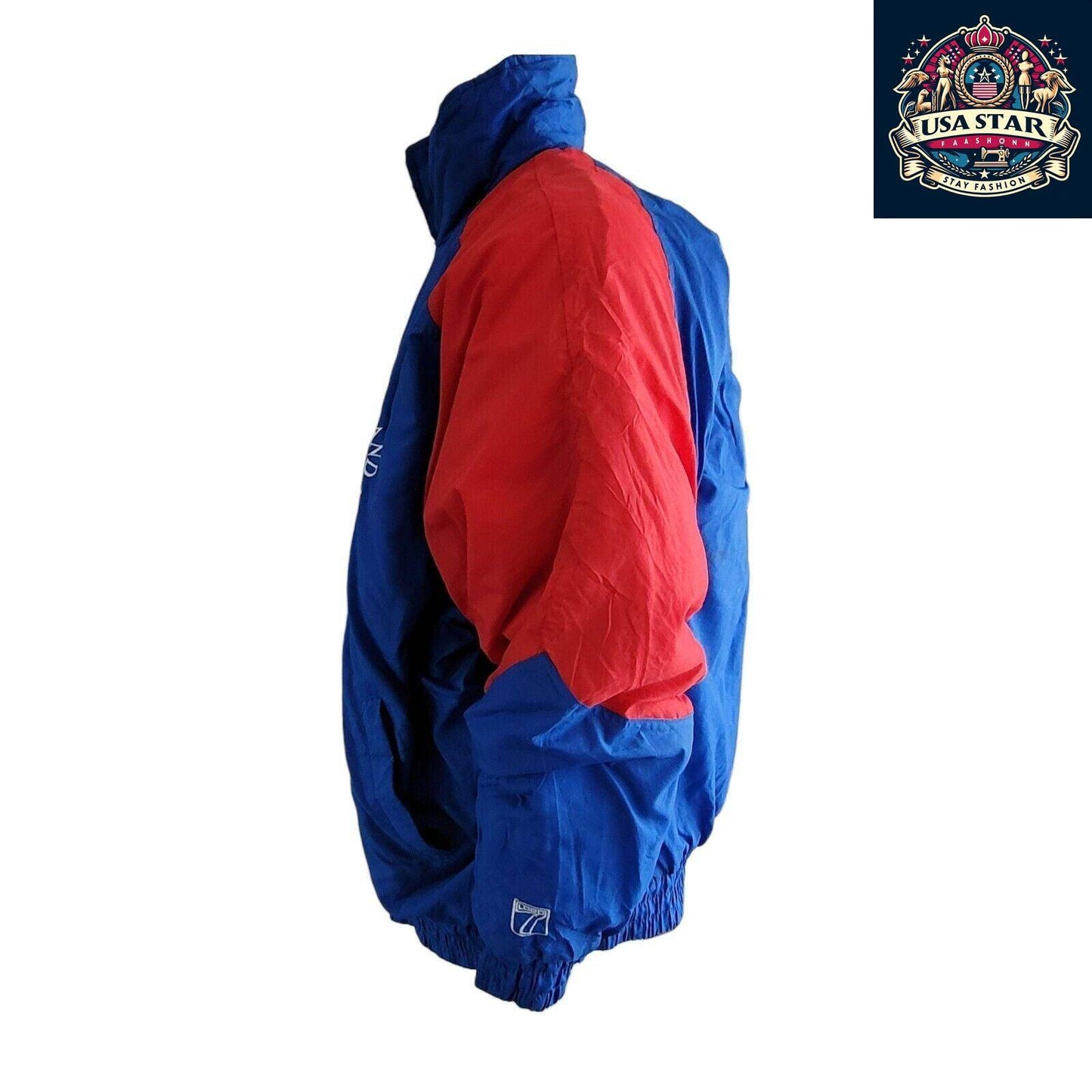 New England Patriots Jacket XL - Full-Zip Durable Nylon, Iconic Team Logo, Comfortable Fit - USASTARFASHION