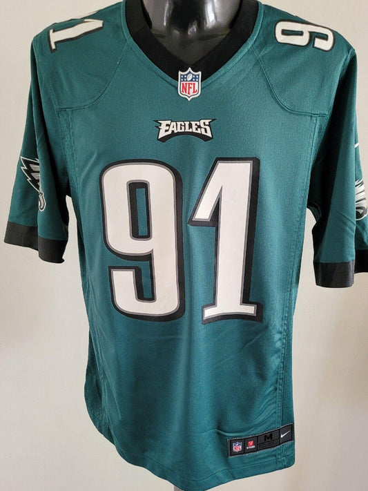 Nike NFL On Field Jersey #91 Fletcher Cox Philadelphia Eagles - Size M-USASTARFASHION