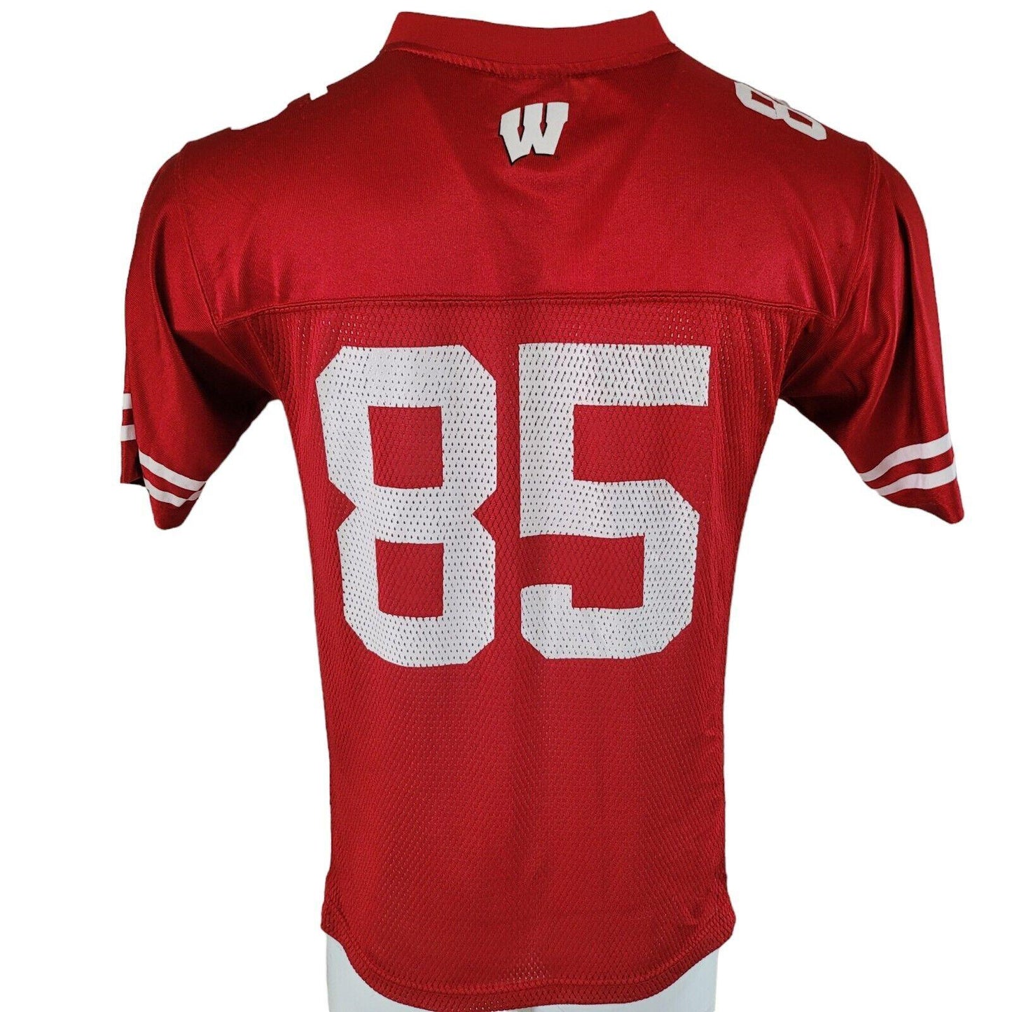 Wisconsin Badgers #85 Football Jersey - Youth L(14-16) Adult S, NCAA Adidas-USASTARFASHION