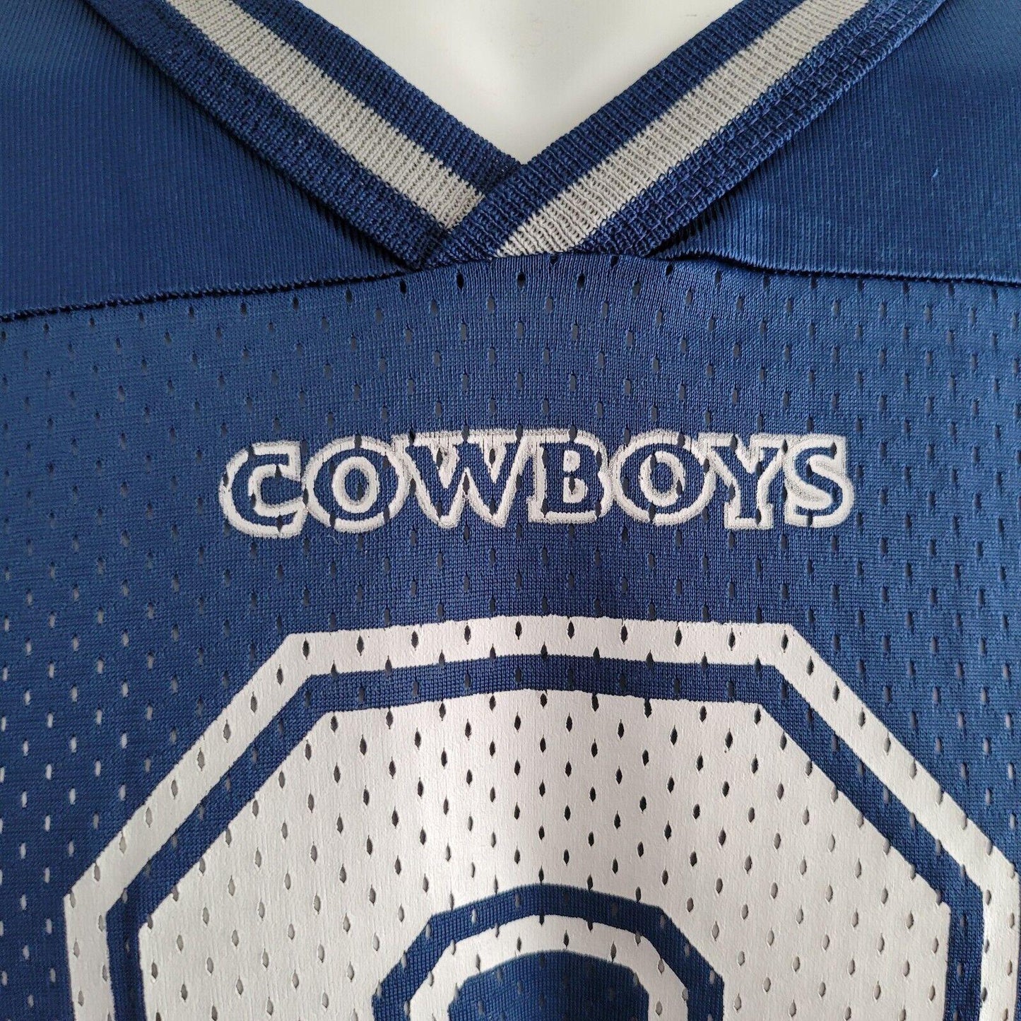 Vintage Champion Dallas Cowboys #8 Aikman Football Jersey - Authentic Men's Size 48-USASTARFASHION