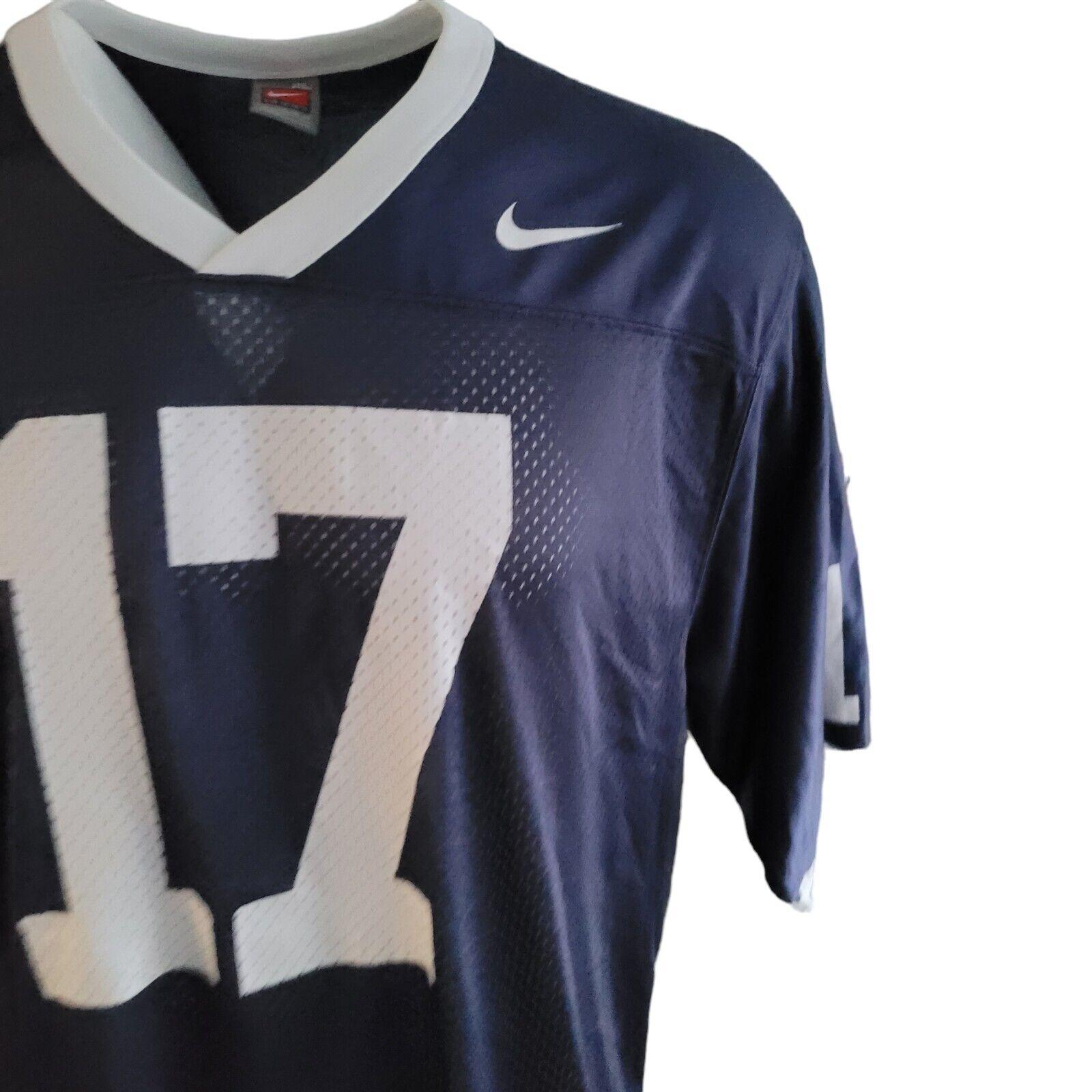 NIKE No 17 Authentic Jersey - XL Size, Official Product - Navy Blue-USASTARFASHION