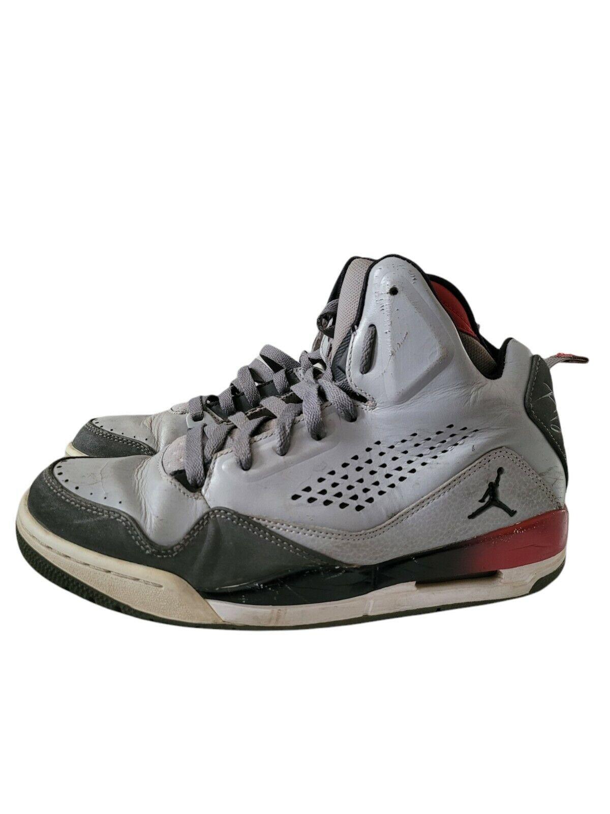 JORDAN Flight Leather Grey Game Basketball Shoes | Size 6 UK-USASTARFASHION