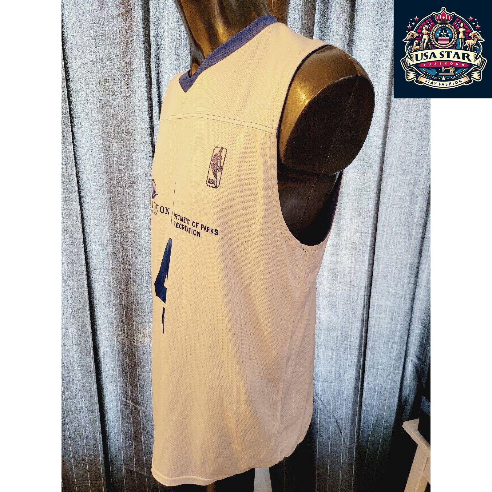 NBA JR Wizard Jersey #4 Reversible Vest for Kids | Stylish Comfort & Team Spirit - USASTARFASHION