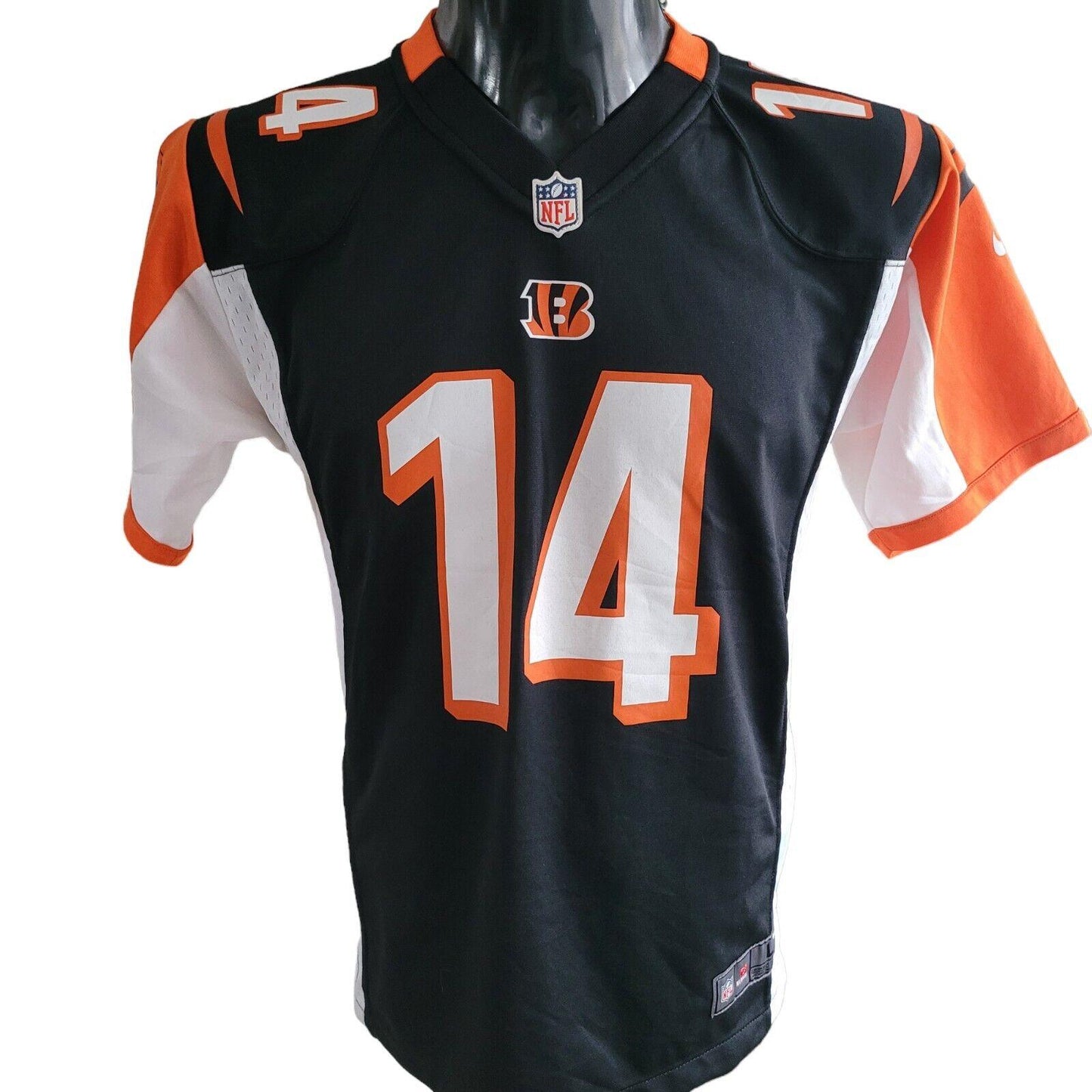 Nike Official NFL Cincinnati Bengals #14 Dalton Jersey - Size L Boys-USASTARFASHION