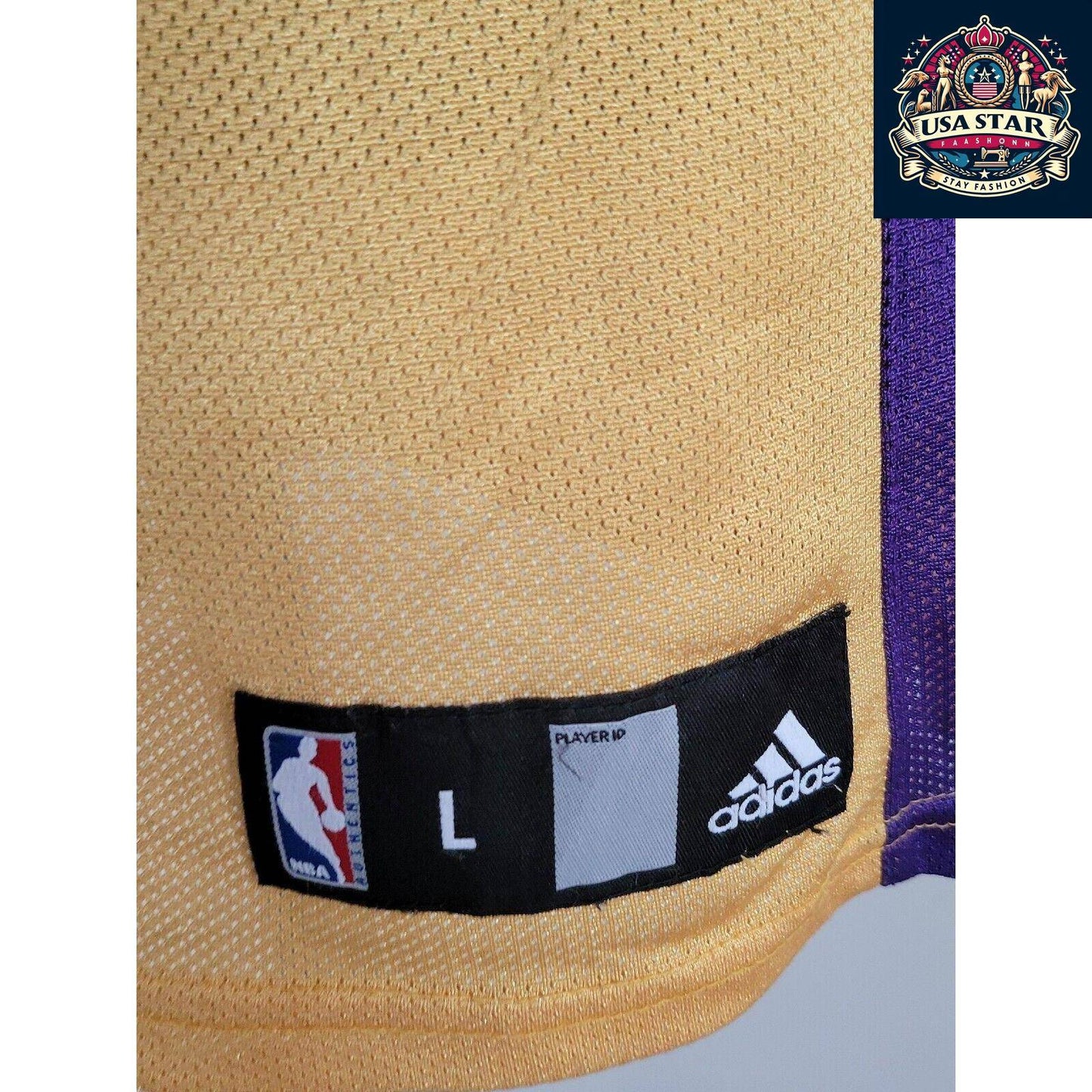 NBA Youth Jersey Adidas Lakers #24 Kobe Bryant, Size Large (14-16), Classic Design, Quality Fabric - USASTARFASHION