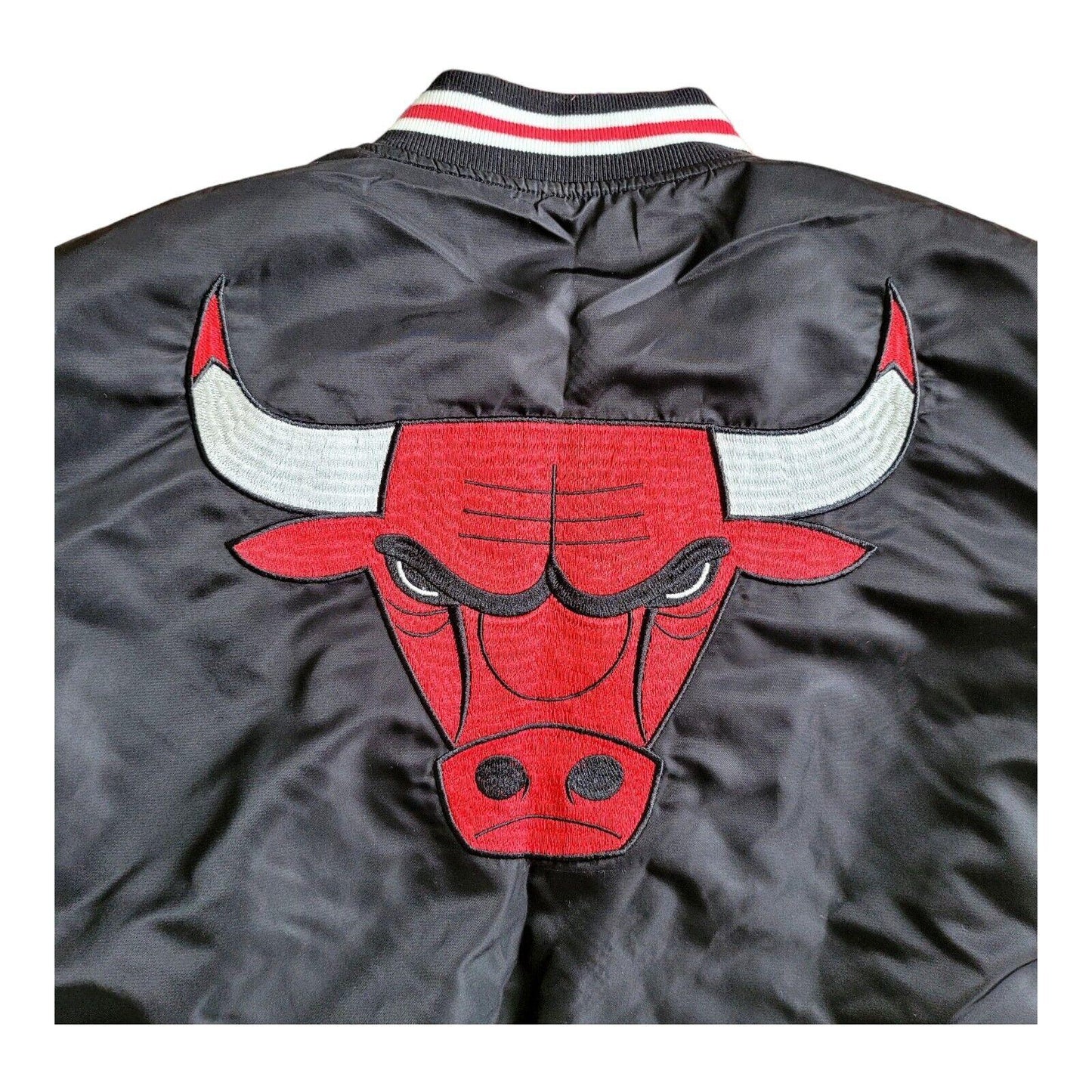 Chicago Bulls Bomber Jacket Mens Size XS NBA x Primark Lavine 8 Black Coat-USASTARFASHION