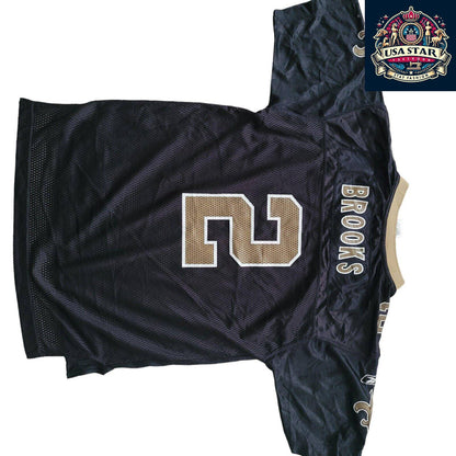 New Orleans Saints Youth Jersey L Brooks Number 2 - Durable, Comfortable, Stylish Design - USASTARFASHION