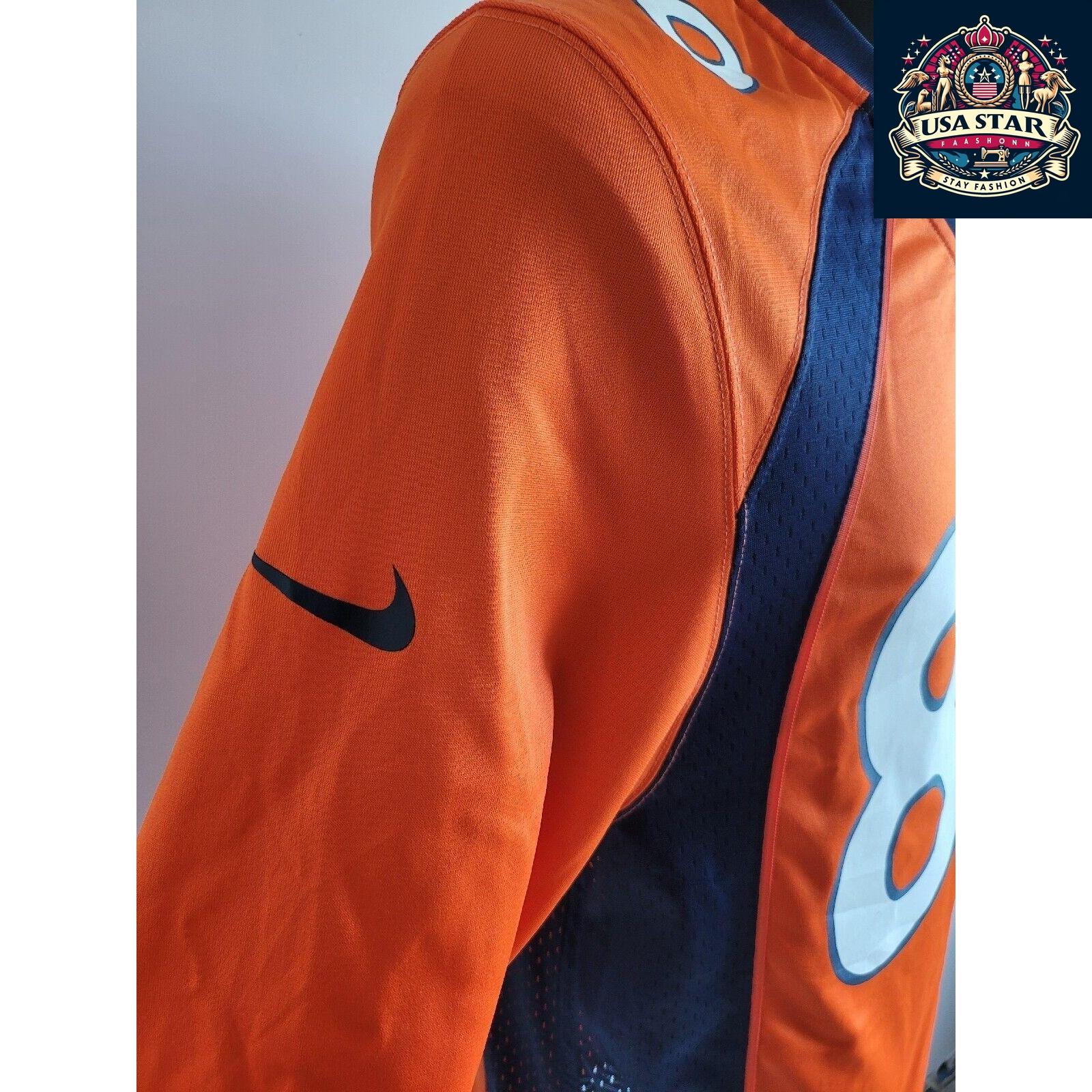 Authentic Nike Thomas #80 Denver Broncos Elite Limited NFL Jersey - Size S, Grade A Condition - USASTARFASHION