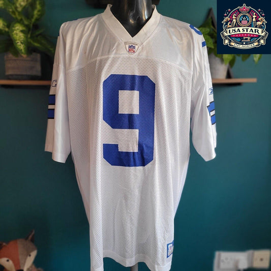 Tony Romo Jersey 2XL - Vintage Style, Breathable Fabric, Comfortable Fit for Dallas Cowboys Fans - USASTARFASHION