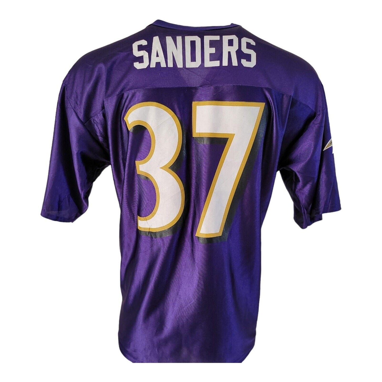 BALTIMORE Ravens #37 Deion Sanders NFL Football Jersey - Men's White Size L-USASTARFASHION