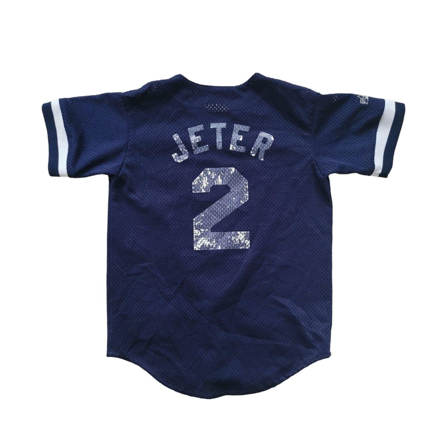 New York Yankees Derek Jeter #2 Youth Baseball MLB Tee-USASTARFASHION