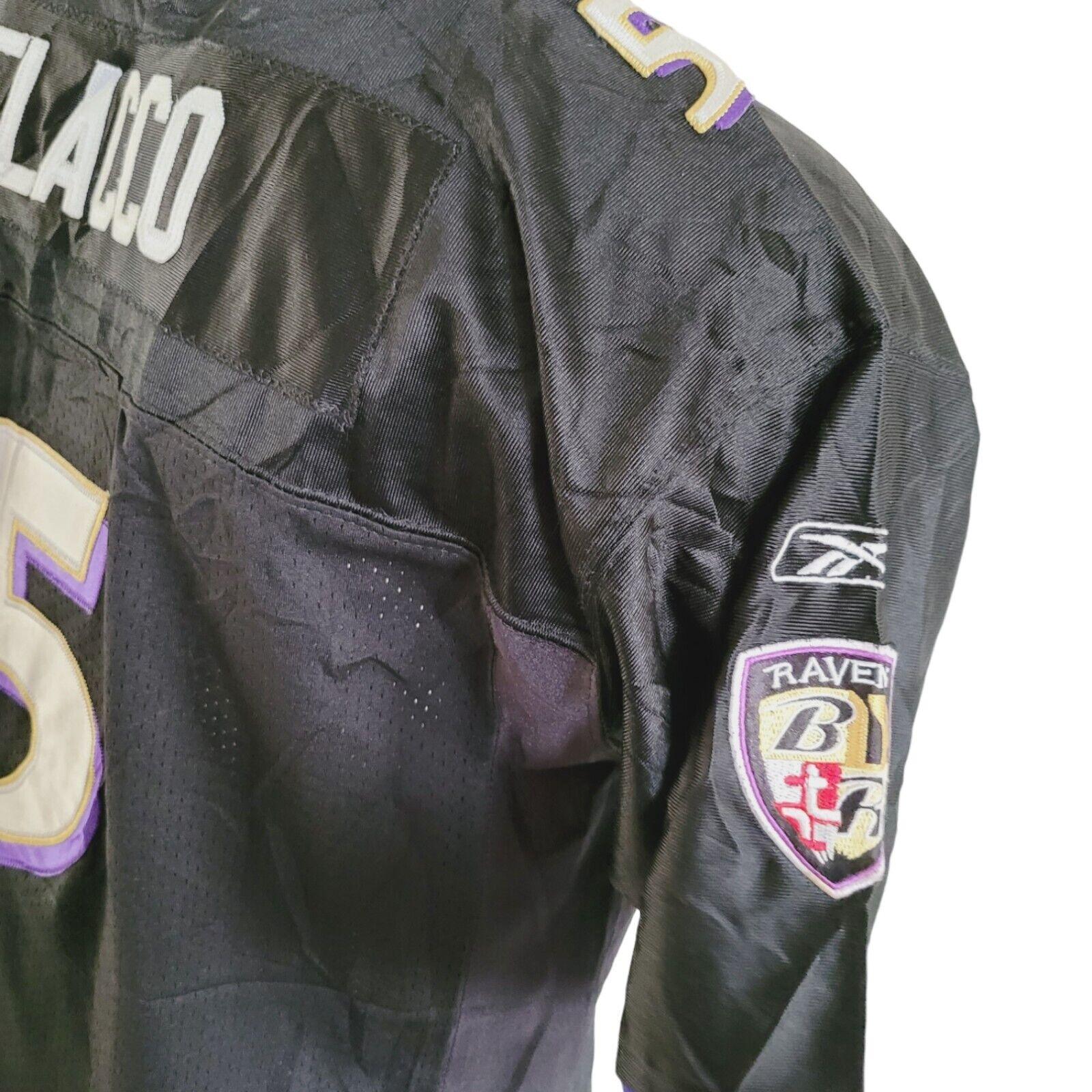 Joe Flacco #5 Baltimore Ravens Black Reebok NFL Jersey - Medium-USASTARFASHION