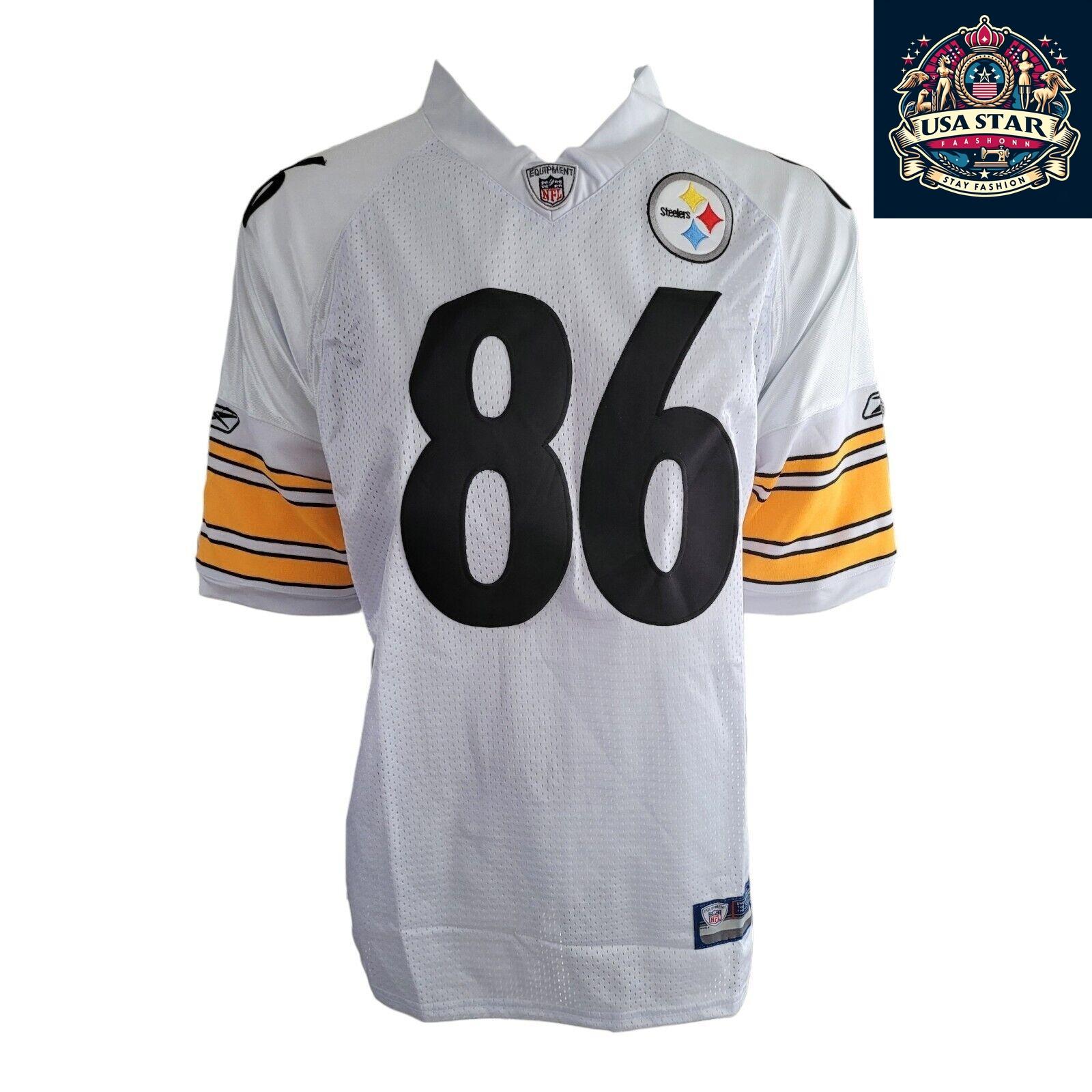 Pittsburgh Steelers Jersey Hines Ward #86 NFL On Field Adult Large - Authentic & Comfy Fit - USASTARFASHION