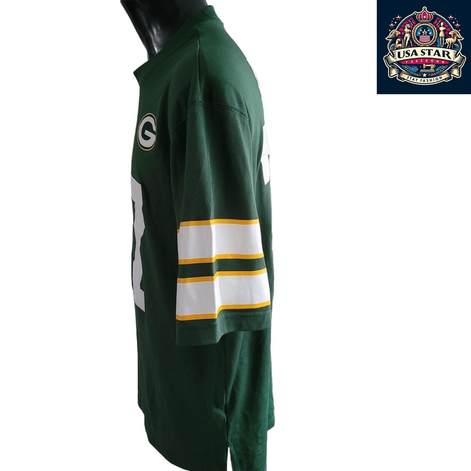 Eddie Lacy Jersey #27 - Green Bay Packers NFL Jersey for Adults with Comfortable Fit & Stylish Design - USASTARFASHION