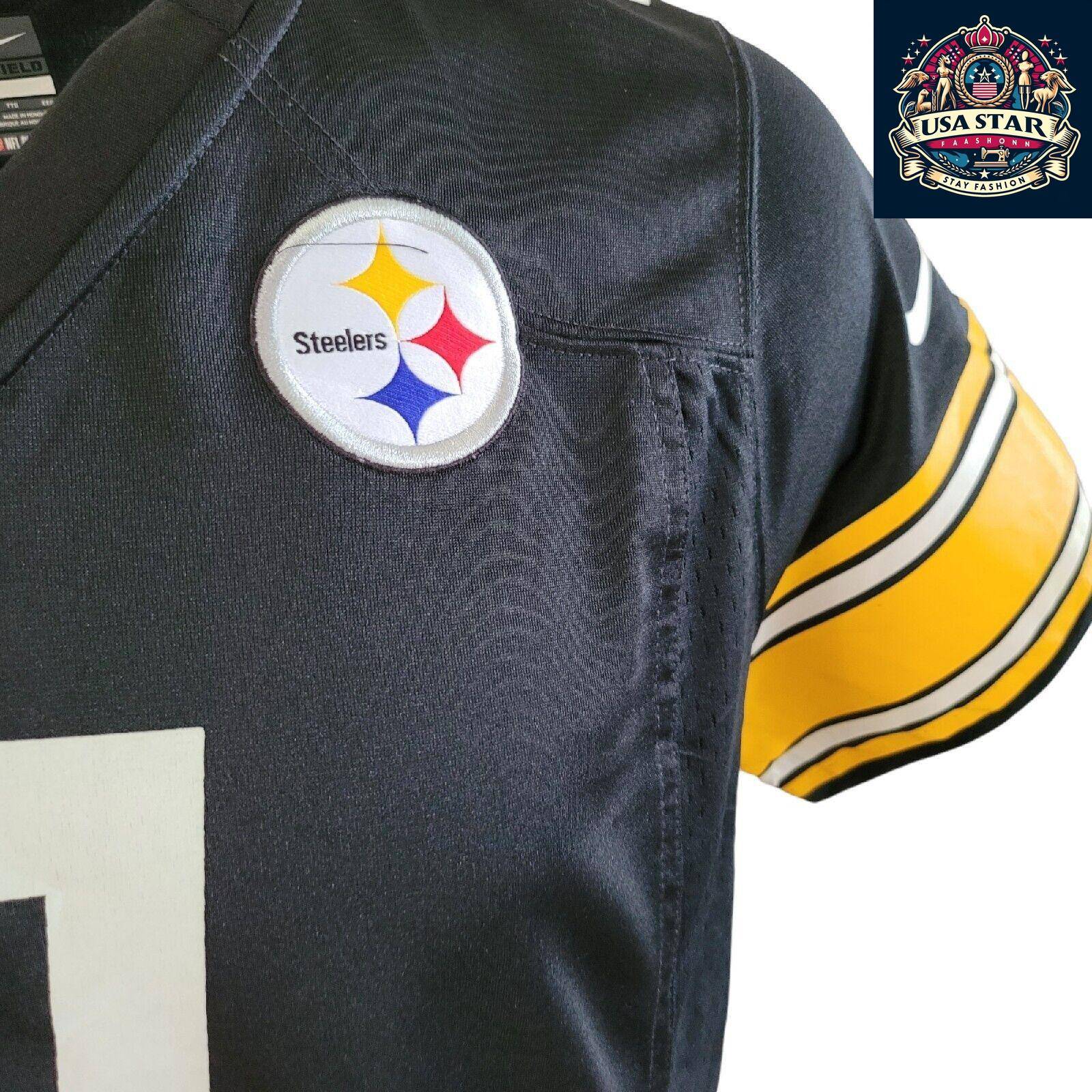 Pittsburgh Steelers Youth 2XL Nike Jersey - Chase Claypool #11 - Comfortable & Breathable Design - USASTARFASHION