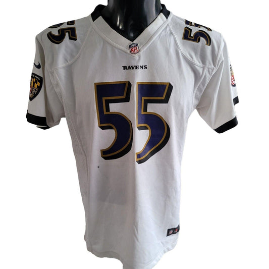 Baltimore Ravens Terrell Suggs #55 Youth XL 18-20 Adult S NFL Jersey by Nike-USASTARFASHION