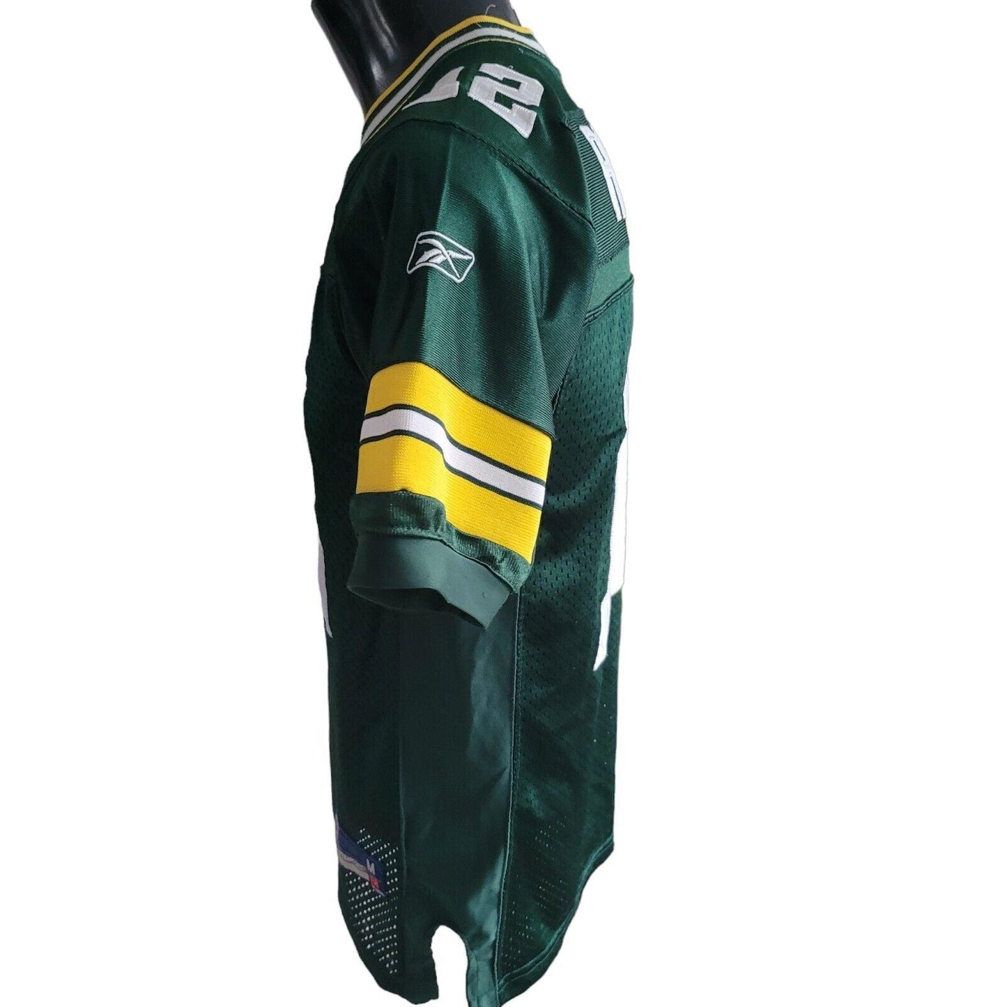 Green Bay Packers Aaron Rodgers #12 NFL Youth Jersey Shirt in Size M - Green Color-USASTARFASHION