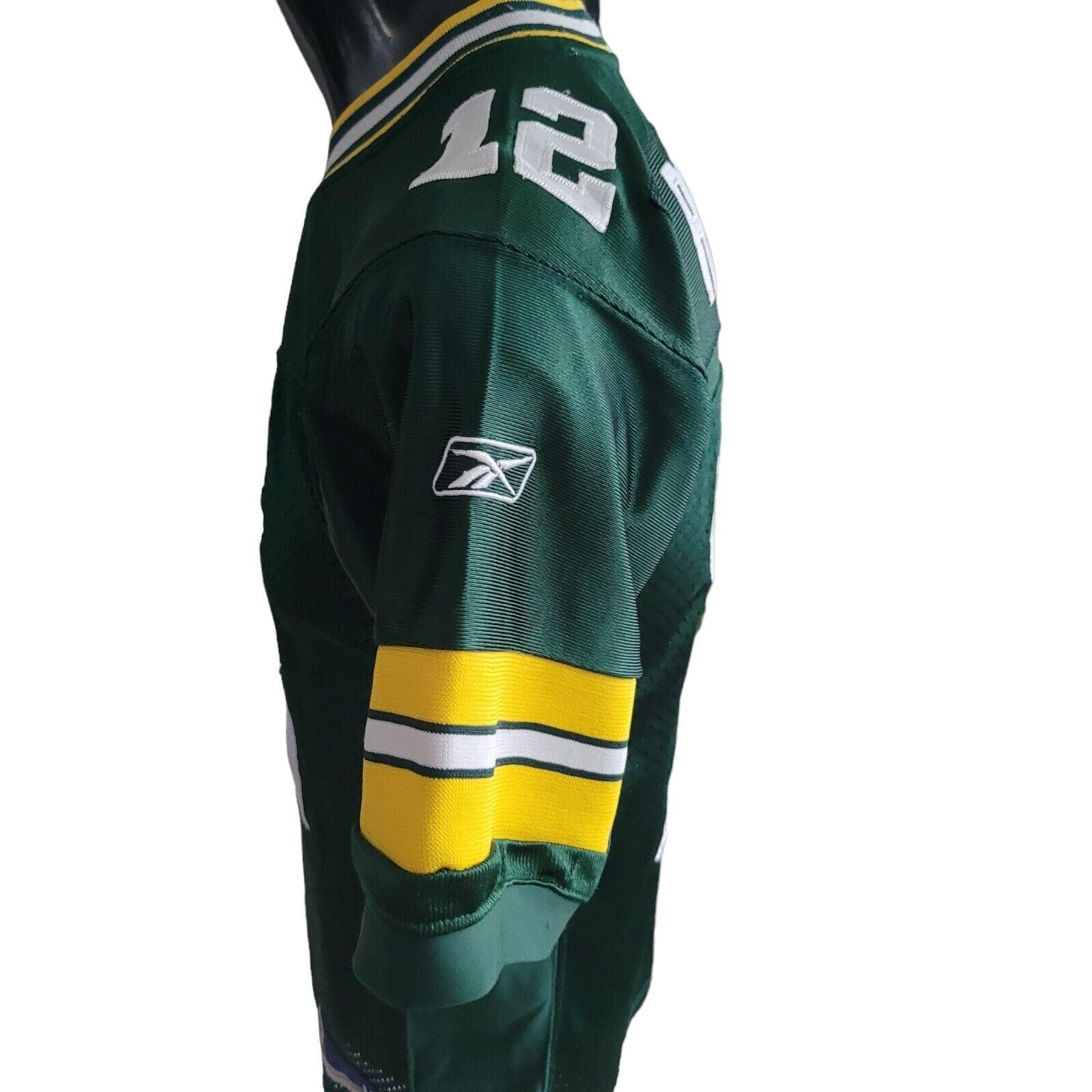 Green Bay Packers Aaron Rodgers #12 NFL Youth Jersey Shirt in Size M - Green Color-USASTARFASHION