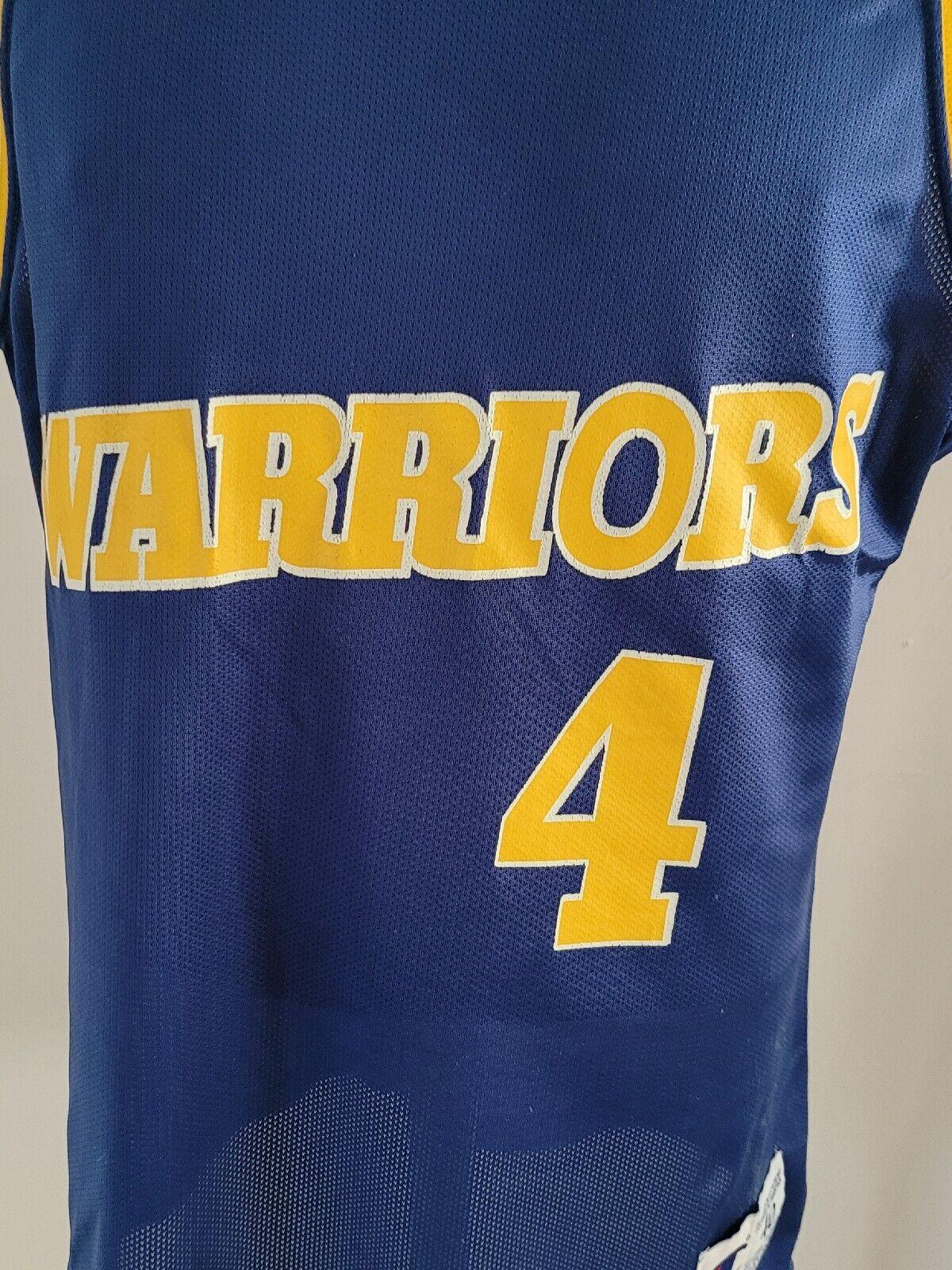 NBA Golden State Warriors #4 Webber Champion Basketball Shirt M/L Size 44-USASTARFASHION