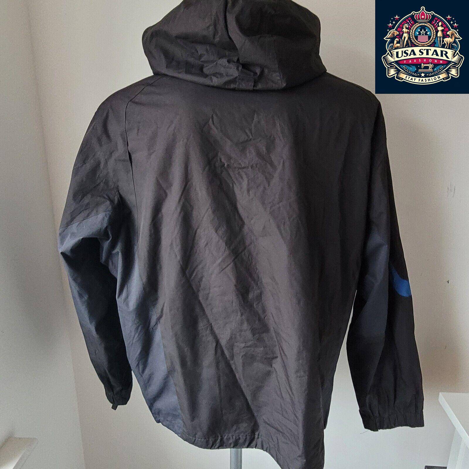 Authentic Champion Puffer Jacket Black Size M, Stylish Layer for Cold Weather, Excellent Condition - USASTARFASHION