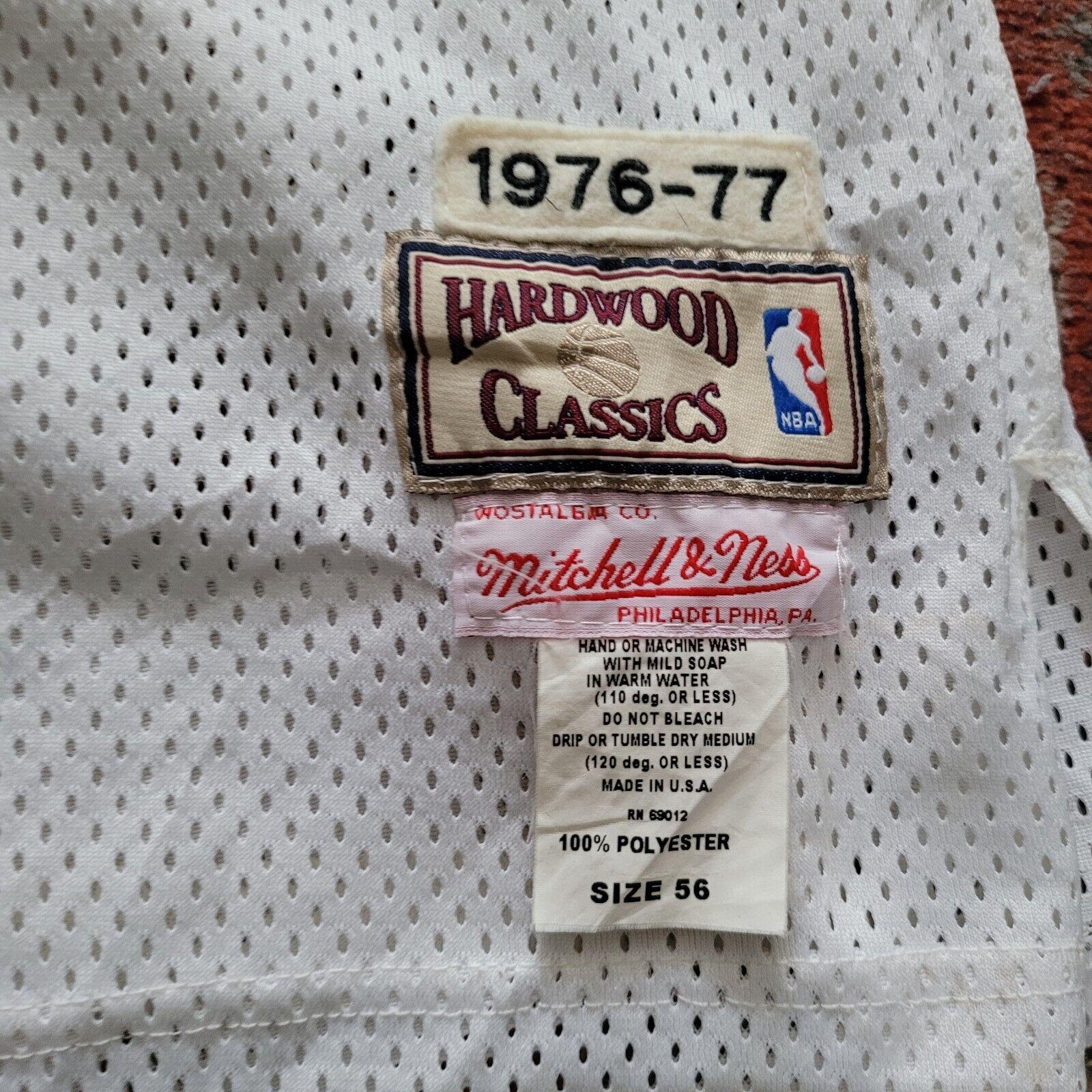 Bill Walton Portland Blazers #32 Jersey 1976-77 Size 56 Mitchell & Ness-USASTARFASHION