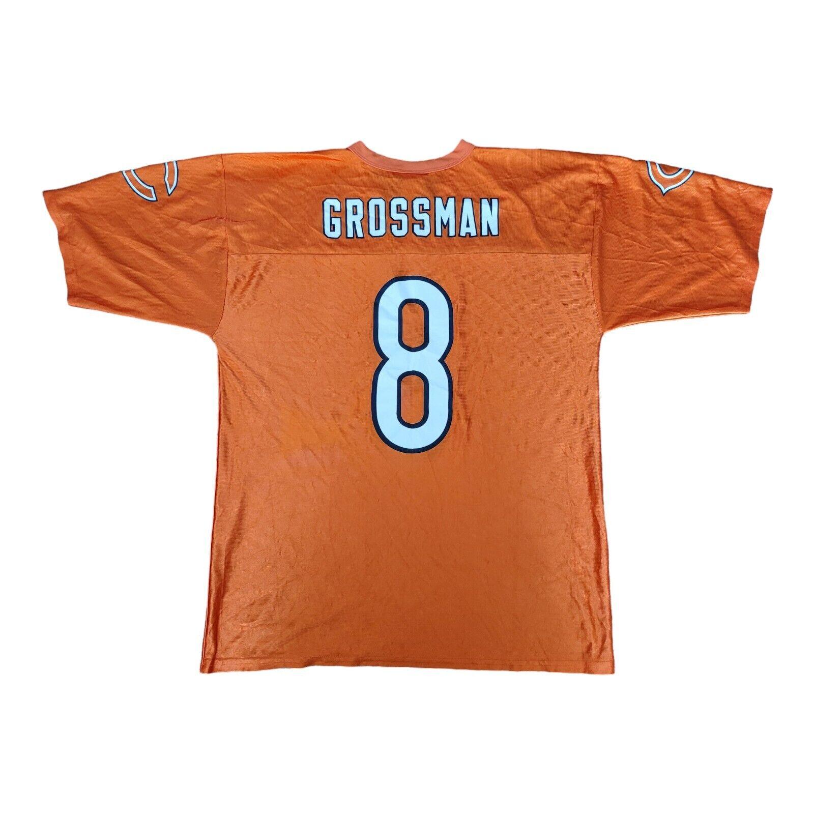 Chicago Bears NFL Jersey #8 Rex Grossman L - Authentic Polyester Official Licensed Iconic Design-USASTARFASHION