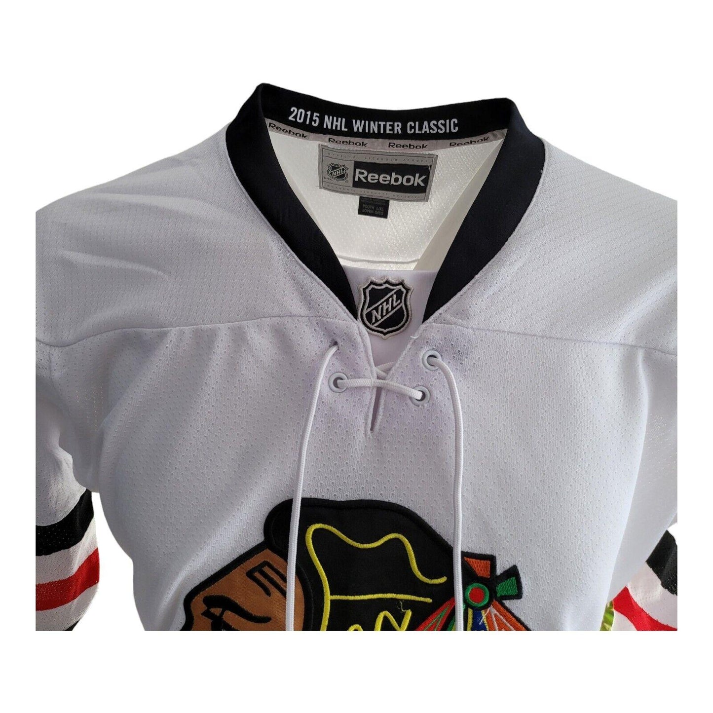 Reebok NHL Chicago Blackhawks Youth Jersey L/XL - Official Licensed Product for True Fans-USASTARFASHION