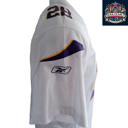 Minnesota Vikings Jersey Adrian Peterson #28 Youth XL Reebok – Vintage Style, Comfortable Fit - USASTARFASHION