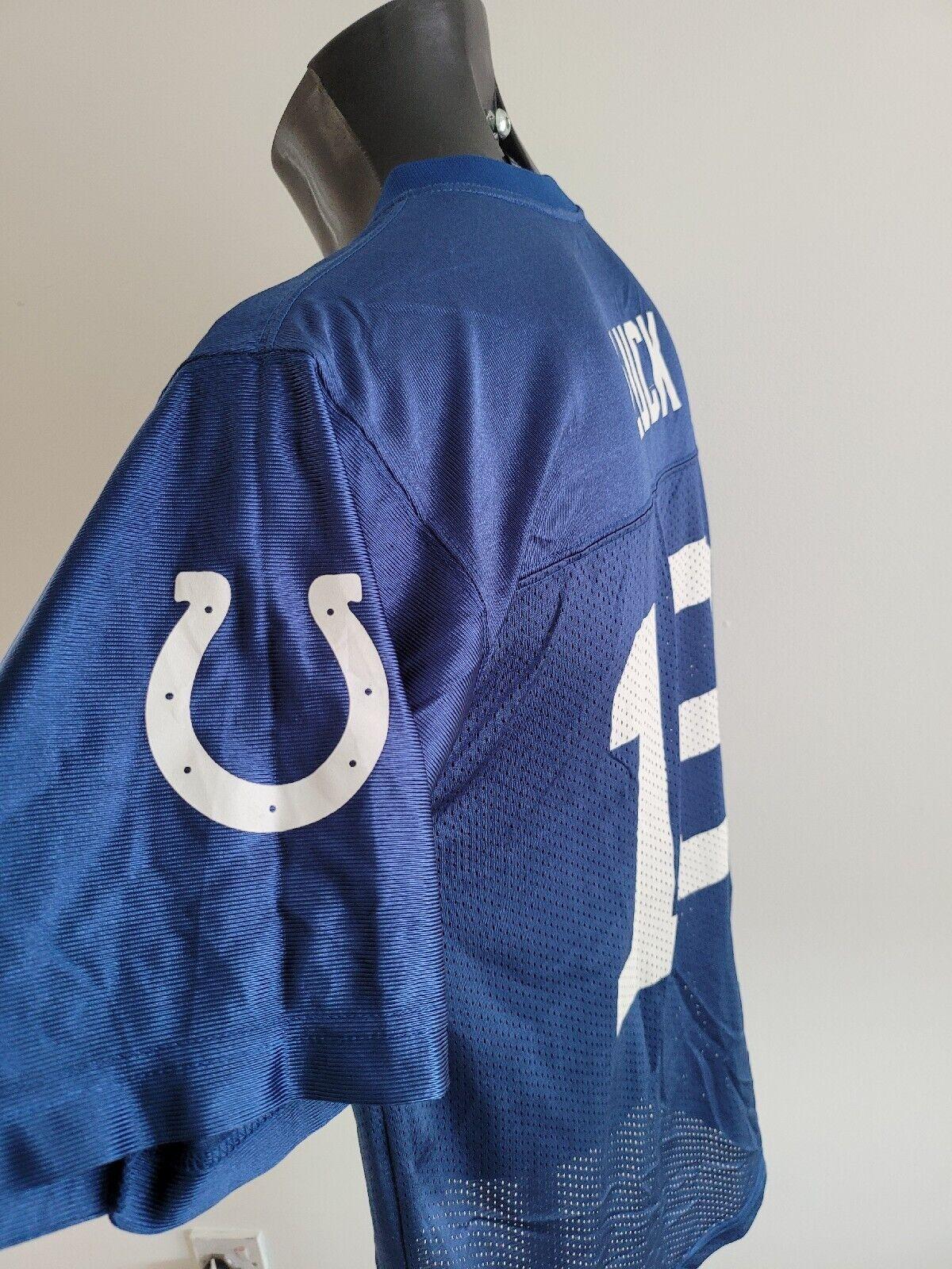 Indianapolis Colts Youth XL #12 Luck Jersey Shirt for Ages 18-20-USASTARFASHION