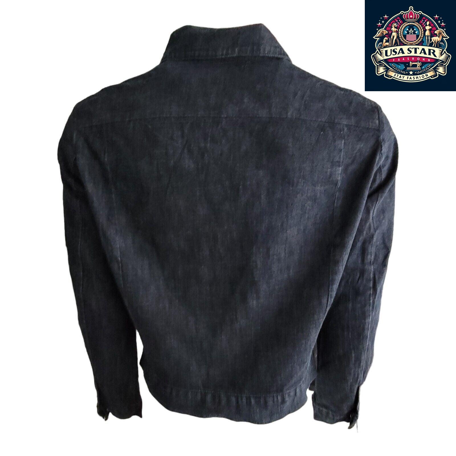 Diesel Men's Jacket Indigo Thermic Size M, Stylish Design, Comfortable Fit, Warmth & Versatility - USASTARFASHION