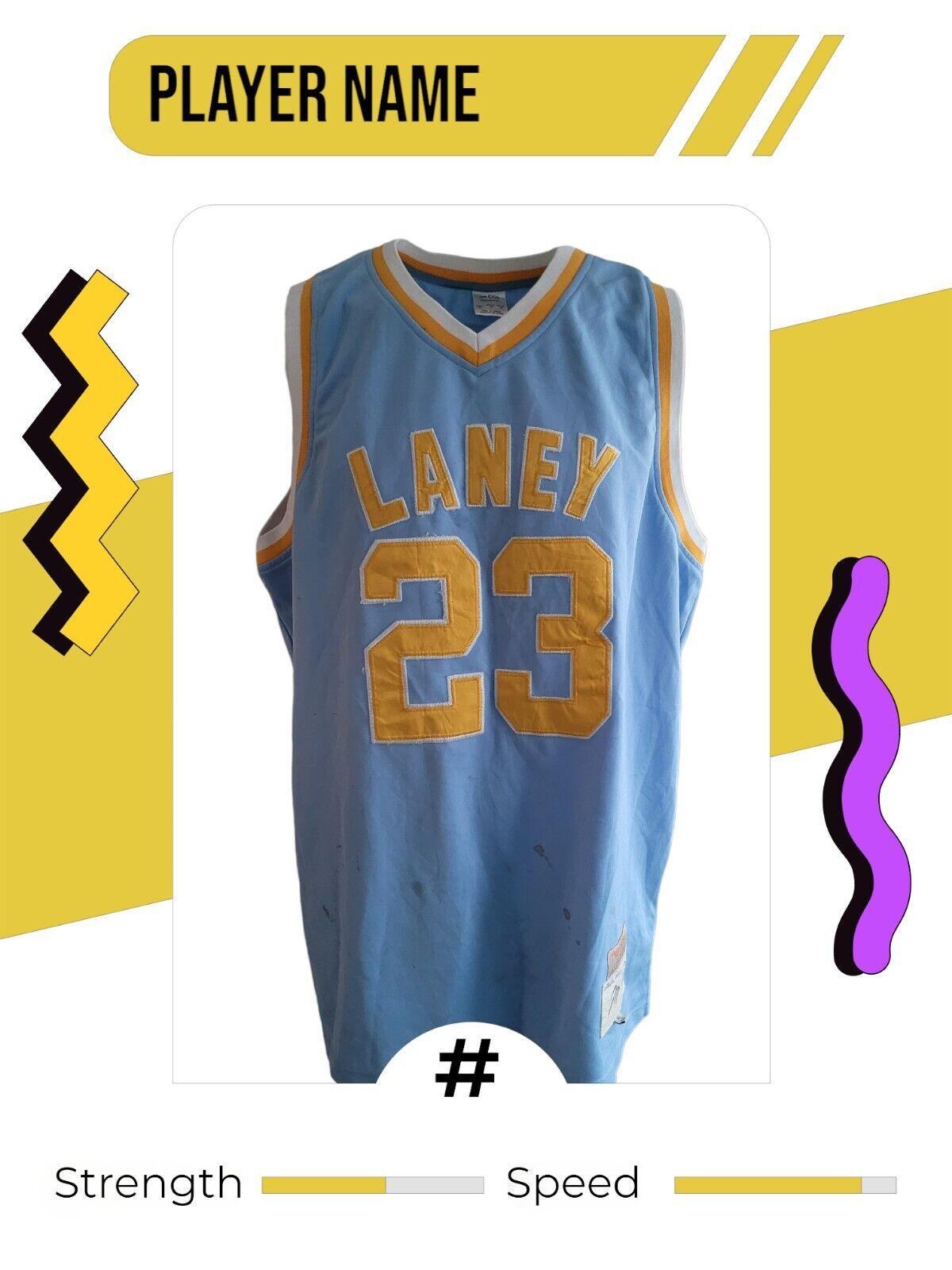 Vintage 1982 Laney High School Legends Basketball Jersey #23 - Men's XL-USASTARFASHION