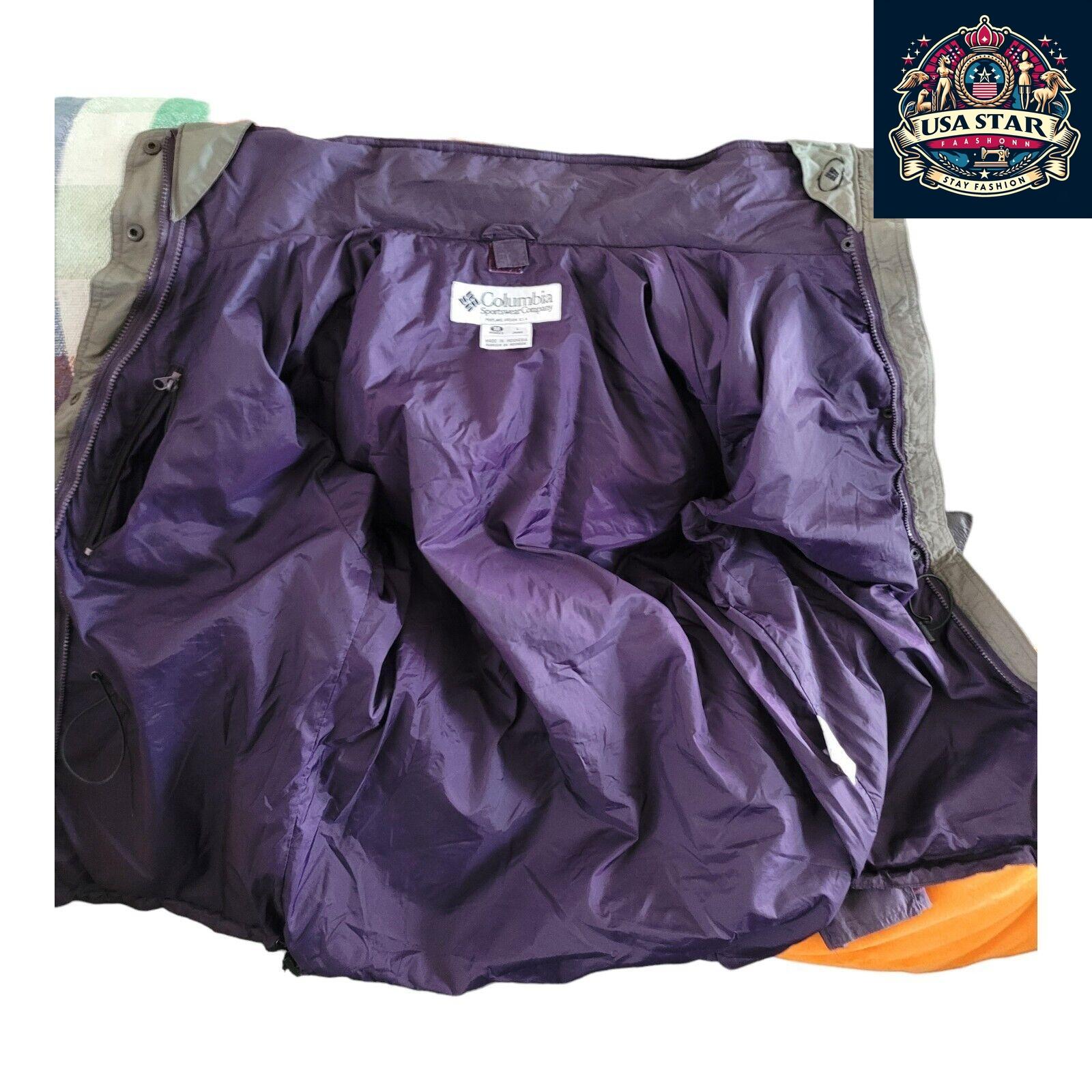 Columbia Women's Jacket - Boulder Ridge Medium Purple, Water-Resistant, Stylish & Durable Outerwear - USASTARFASHION