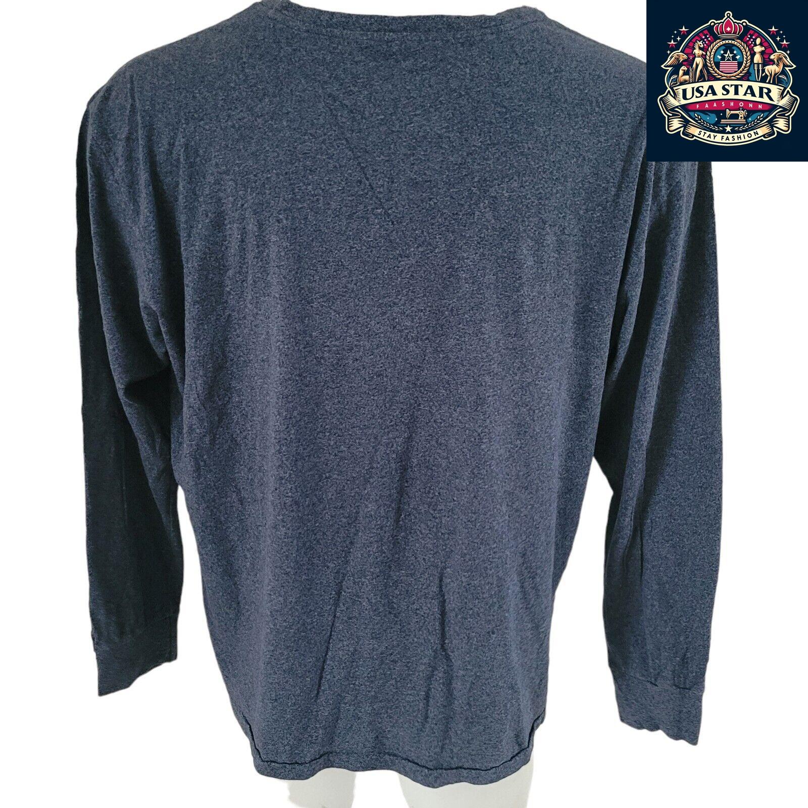 Polo Ralph Lauren Dark Blue Cotton Sweatshirt L - Unisex, Regular Fit, Durable, Timeless Style - USASTARFASHION