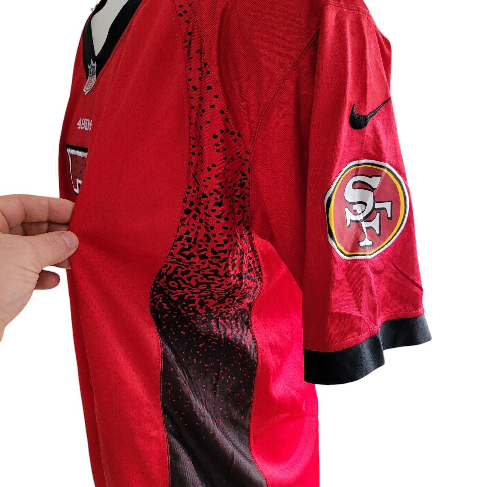 Nike NFL San Francisco 49ers Kaepernick 7 On-Field Jersey Size XL-USASTARFASHION