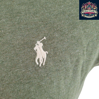 Ralph Lauren T-Shirt for Youth XL & Adult S/M - 100% Cotton, Classic Crew Neck, Breathable Comfort - USASTARFASHION