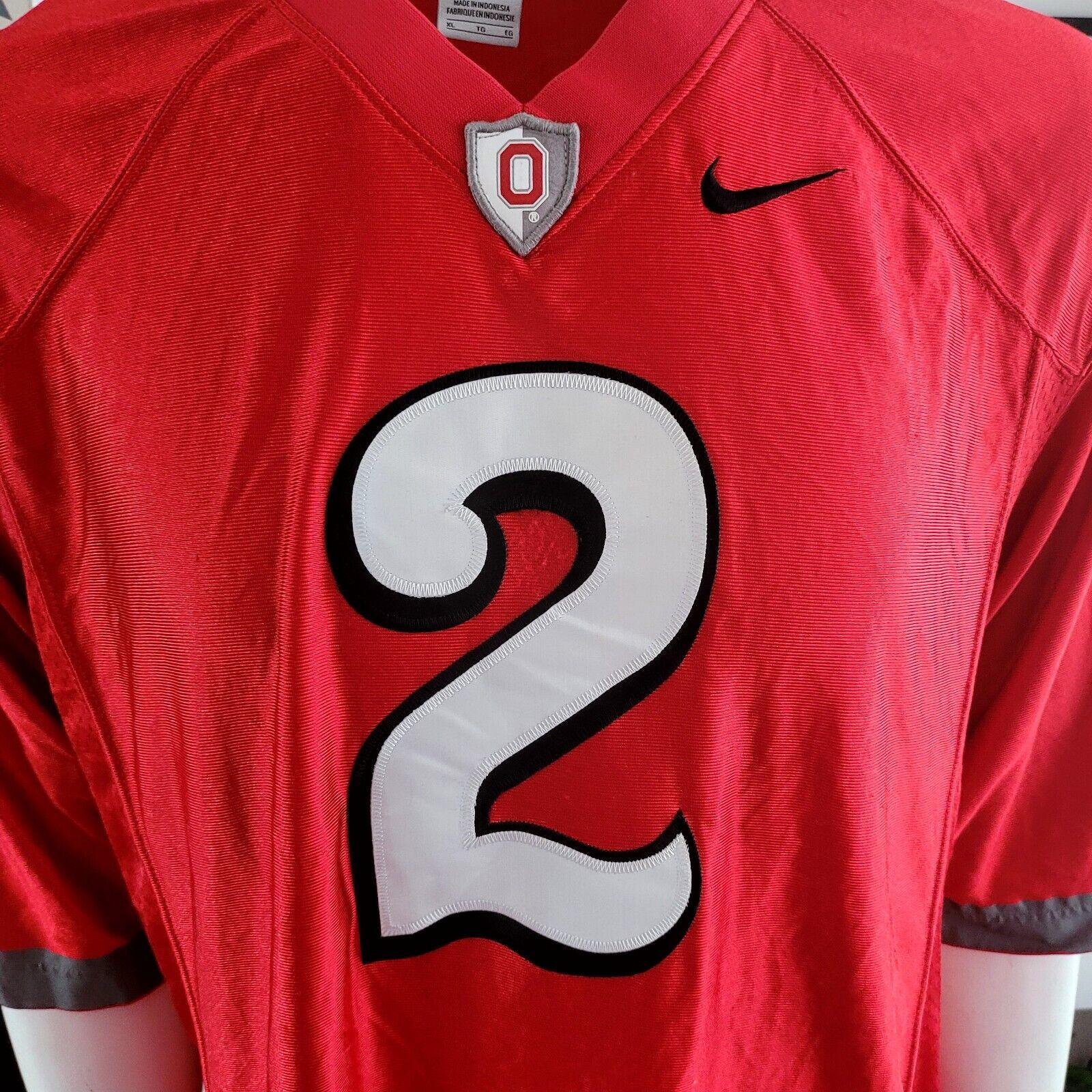 Ohio State Buckeyes Nike Football Jersey - Men's XL #2 Jersey-USASTARFASHION