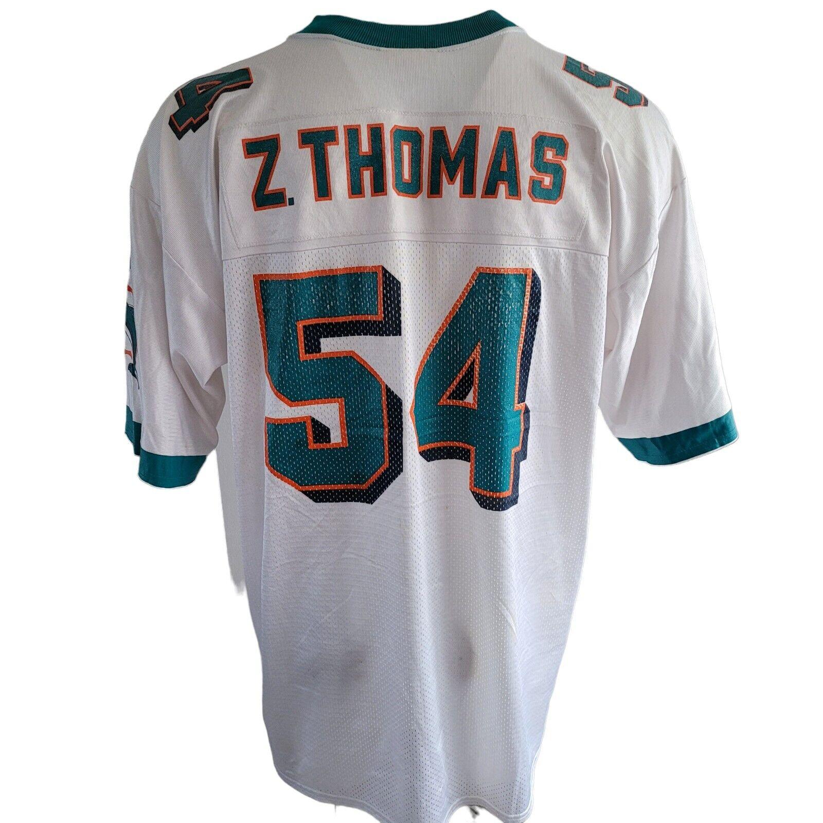 PUMA Miami Dolphins #54 Z. Thomas XL NFL Jersey | Authentic Vintage Appeal-USASTARFASHION