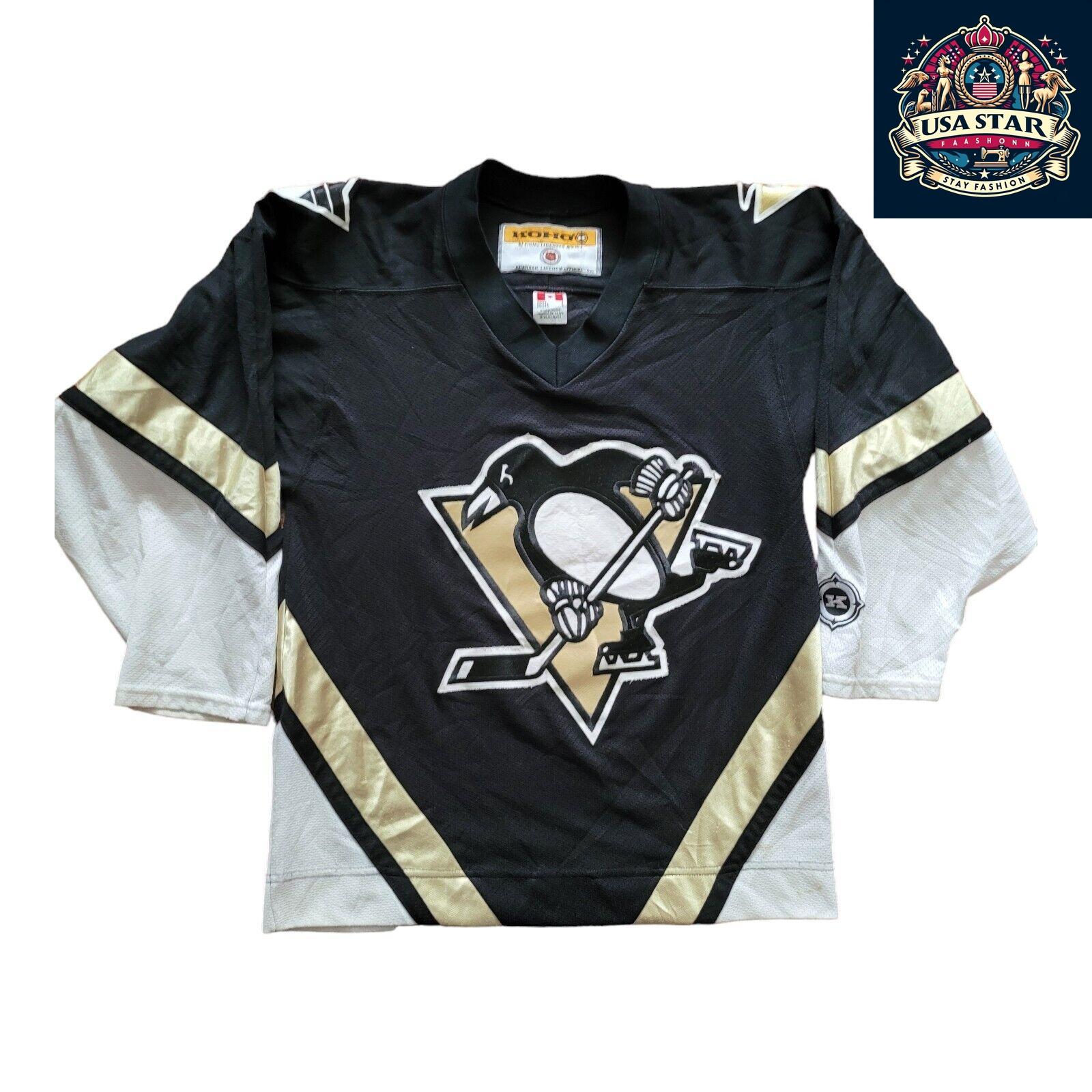 🏒 Vintage Pittsburgh Penguins NHL Hockey Jersey Sz S - USASTARFASHION