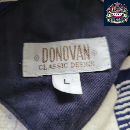 Versity Official Donovan Classic Design Men's Jacket - Size L - USASTARFASHION