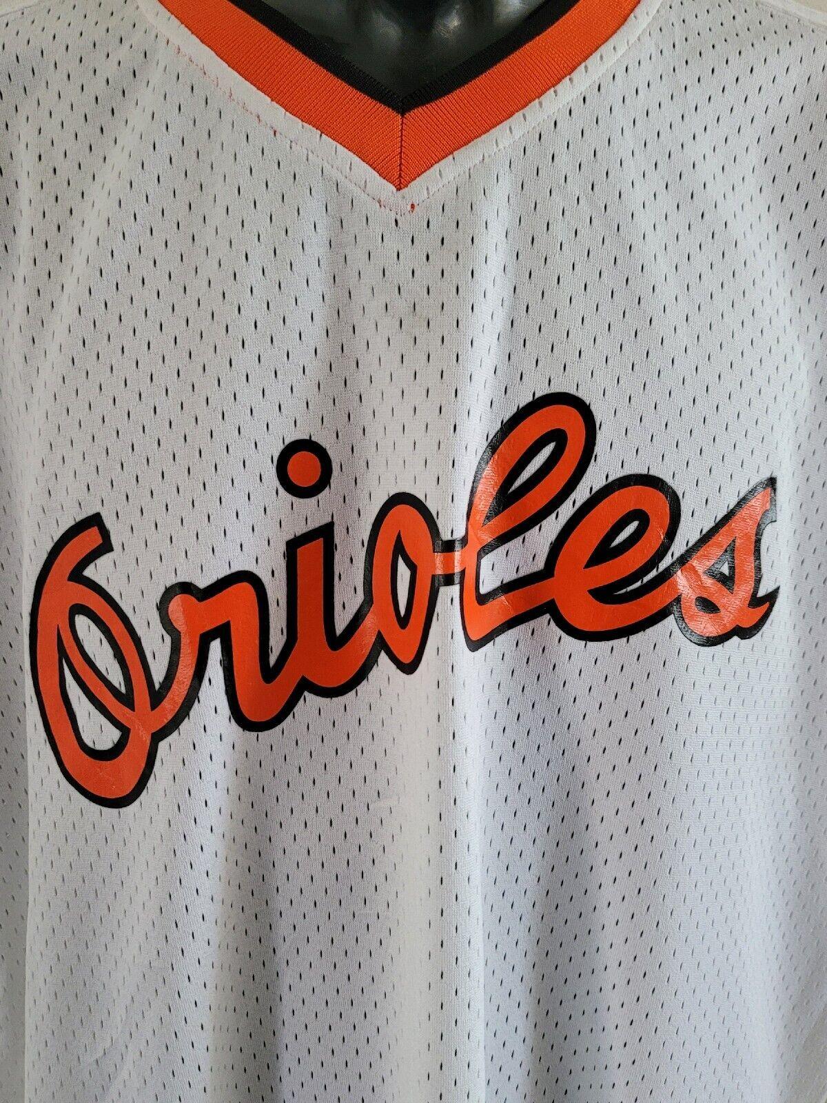 Baltimore Orioles #8 Cal Ripken Jr. 1985 Cooperstown XL Jersey by Mitchell & Ness-USASTARFASHION