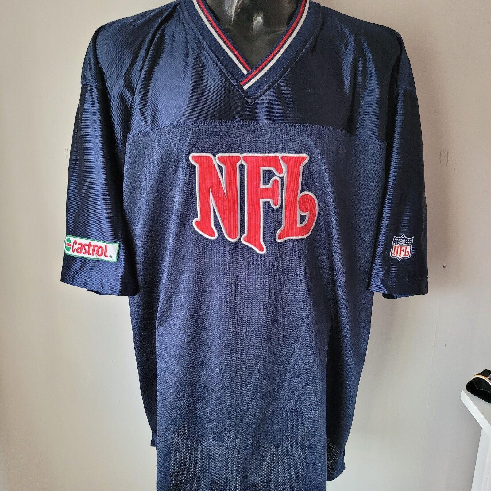 NFL Castrol Jersey Size XL - Comfortable Fit, Team Pride Display-USASTARFASHION