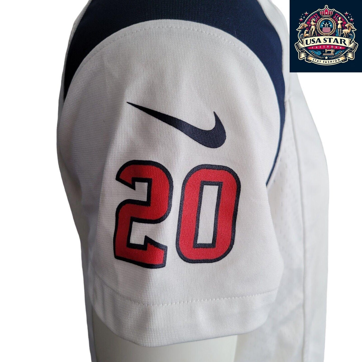 Houston Texans Women's Jersey Reed #20 - XXL Authentic Nike Fan Gear for Comfort & Style - USASTARFASHION