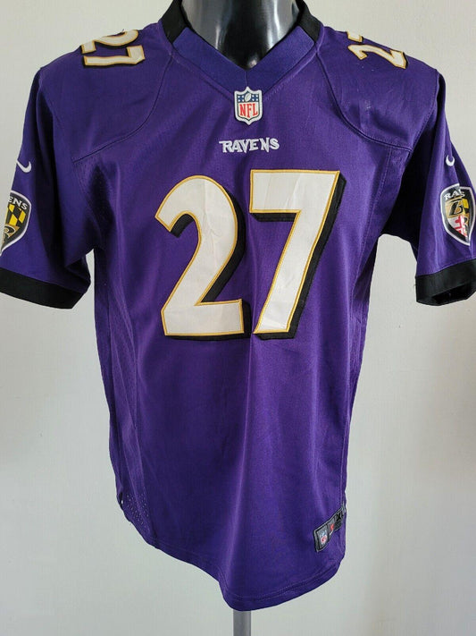 Baltimore Ravens NFL Youth Jersey #27 XL (18-20) Nike Purple-USASTARFASHION