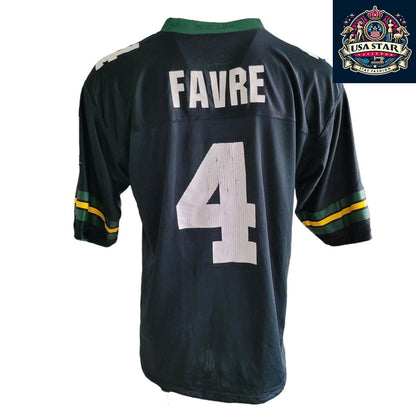 Brett Favre Jersey #4 Green Bay Packers NFL Reversible XL - Game Day Classic Gear - USASTARFASHION